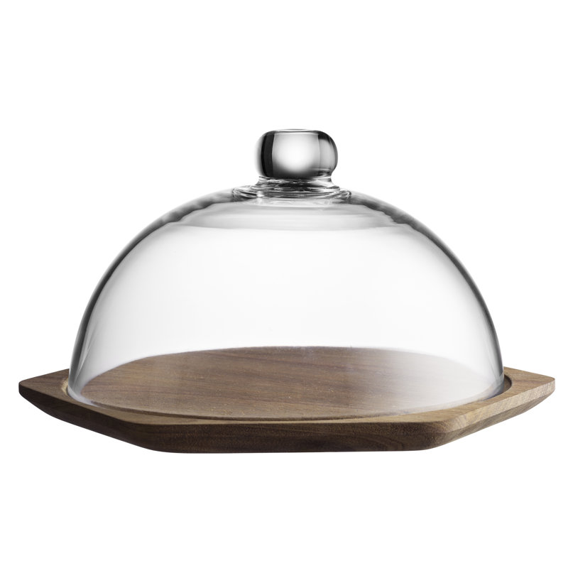 Typhoon Modern Kitchen Glass Dome Cheese Board Wayfair.co.uk